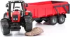 Traktor Bruder MASSEY FERGUSON ze składanym wózkiem Podgląd zdjęcia produktu 16