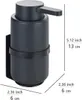 WENKO Wand Seifenspender Woya Schwarz 250 ml ohne Bohren Produktbild-Vorschau 5