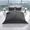 Bettwäsche Set 155x220 cm in Anthrazit mit Streifenmuster Produktbild-Vorschau 2