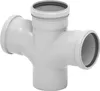 REHAU RAUSILENTO Raccordo doppio, DN 110, 110, 110, 87 Anteprima dell’immagine prodotto 1