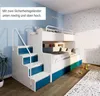 Marlux-Meble Hochbett Kinderbett JSM-3 mit Treppe 80x190 + Produktbild-Vorschau 10
