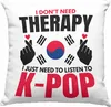 Trendation - K-Pop Deko-Kissen mit Füllung 40x40 Geschenk Produktbild-Vorschau 1