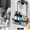 Duschablage zum Hängen, Duschregal, Ohne Bohren, Shampoo Produktbild-Vorschau 3