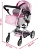 Malplay Puppenwagen Little Princess | Kinderwagen Puppen Produktbild-Vorschau 2