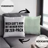 Trendation - Lustige Deko-Kissen mit Füllung 40x40 für Produktbild-Vorschau 2
