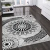 Teppich kurzflor Klassisch Orient Design Vintage Mandala Produktbild-Vorschau 2