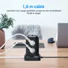 8 Fach Steckdosenleiste 4 USB Mehrfachsteckdose Produktbild-Vorschau 7