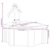 vidaXL Fontana da giardino con pompa 57x57x53 cm in legno Anteprima dell’immagine prodotto 11