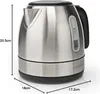 NEDIS Wasserkocher 2150W 1L kabellos alu KAWK300EAL Voir les images du produit 11