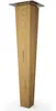 4x sossai Holzfüße eckig - gerade Ausführung 25cm Eiche Produktbild-Vorschau 2