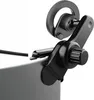 A close-up of a black magnetic car phone mount attached to a dark surface. Produktbild-Vorschau