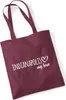 Huuraa Jutebeutel Indianapolis my love 10 Liter Burgundy Produktbild-Vorschau 1