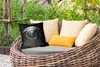 MuchoWow® Outdoor Kissen - Schnecke - Tiere - Schwarz - Produktbild-Vorschau 3