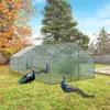 XINZI kurník 3x6x2m pro volný výběh - pozinkovaný ocelový Náhled obrázku produktu 12