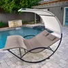 Vivere Double Chaise Rocker Aluminium - Dvojité houpací Náhled obrázku produktu 3