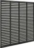 vidaXL Lamellenzaun WPC 180x180 cm Dunkelgrau Produktbild-Vorschau 3