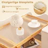 Tavolino COSTWAY, tavolino con piano in vetro rimovibile e Anteprima dell’immagine prodotto 3