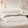 UnboxG Lit rembourré 160x200cm avec sommier à lattes, lit Voir les images du produit 10
