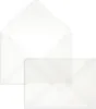 Transparente Briefumschläge - Weiß (Transparent-Weiß)162 x Produktbild-Vorschau 2