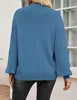 Damen Strickpullover mit langen Ärmeln und Puffärmeln, Produktbild-Vorschau 5