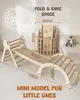 Struttura da arrampicata 5 in 1 da interno in legno con Anteprima dell’immagine prodotto 2