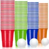 100x Zestaw plastikowych kubków LATERN 480ml Beer Pong Podgląd zdjęcia produktu 1