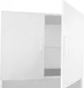 VDD Waschmaschinenschrank Wäschetrockner Rahmen 190 cm weiß Produktbild-Vorschau 4