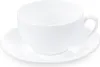 Tasse à thé Wilmax avec soucoupe, 250 ml, porcelaine Voir les images du produit 5