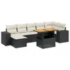 The Living Store 8-tlg. Garten-Sofagarnitur mit Kissen Produktbild-Vorschau 3