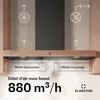 Klarstein ZenFusion T Hotte aspirante - 90 cm Hotte murale, Voir les images du produit 3