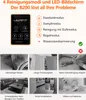 Collage of images showing product features and benefits, with text descriptions. Produktbild-Vorschau