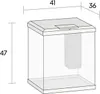 Aquarium JUWEL Vio Cube 54 l, ca. 41 x 36 x 47 cm, inkl. Produktbild-Vorschau 7