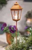 Gartenstecker "Laterne" aus Metall in Rost Optik, 106 cm Produktbild-Vorschau 1