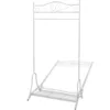 vidaXL Portemanteau acier blanc Voir les images du produit 5