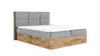 Boxspringbett CHANTELLE 2 – 140x200, Beige + GRATIS Topper Produktbild-Vorschau 3