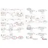 METAL EARTH Puzzle 3D Star Trek : U.S.S. Enterprise Voir les images du produit 2