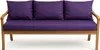 Coussins pour banc de jardin Violet| Coussin d'assise Voir les images du produit 6