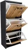 MATKAM Schuhschrank aus Holz 3S, in Schlichter Optik, B 50 Produktbild-Vorschau 2