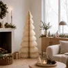 Arbre de Noël en papier Mica Decorations - H160 x Ø75 cm - Voir les images du produit 7