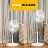 VE-5757 Ventilateur sur pied blanc Voir les images du produit 16