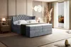 ALTDECOR Boxspringbett mit 2 Matratzen und Topper - 160x200 Produktbild-Vorschau 4