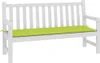 vidaXL Záhradná lavička Light Green 150x50x3 cm Oxford Náhľad obrázku produktu 3