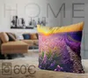 VOID Landschaft Blumen Lavendel Blumenmuster Kissenbezug Produktbild-Vorschau 3