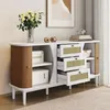 MERAX Sideboard Skandi mit 2 Schiebetüren und 3 Produktbild-Vorschau 3