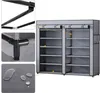 Massido MS-805 Textilschuhschrank Graphit Produktbild-Vorschau 5