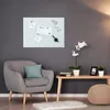 Relaxdays Magnetisch glazen tafel, 80x50 cm, met 3 Productafbeelding-voorbeeld 2