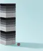 Relaxdays Wackelturm, Holzturm schwarz, weiß, grau, 54 Produktbild-Vorschau 5