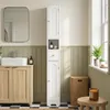 Badezimmerschrank schmaler Badschrank mit Schublade Produktbild-Vorschau 2