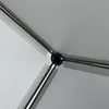 A close-up view of the connecting hub of a modular shelving system, showing three arms extending outwards. Produktbild-Vorschau