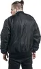 Rear view of a man wearing a black bomber jacket. Náhľad obrázku produktu